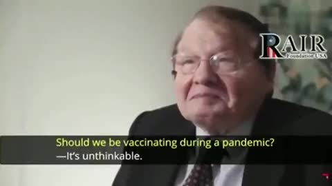 Nobel laureate Luc Montagnier virologist on covid vaccine