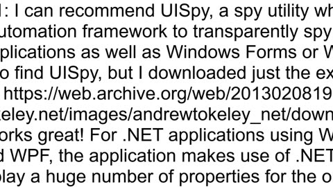 Managed version of Spy Tool