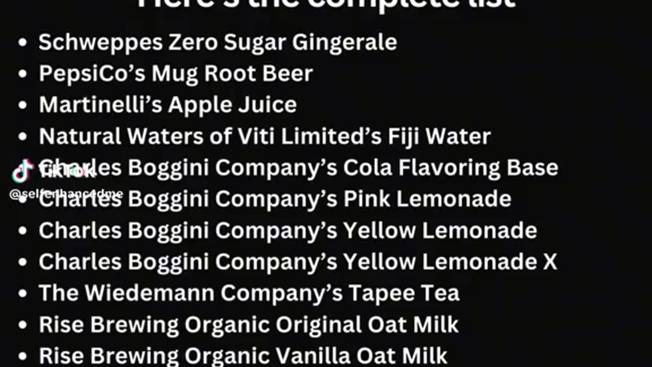 FDA recalls 28 soda…juices and other beverages over harmful chemicals Here's the complete list!