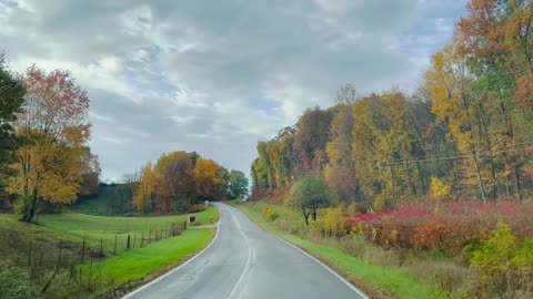 Countryside driving