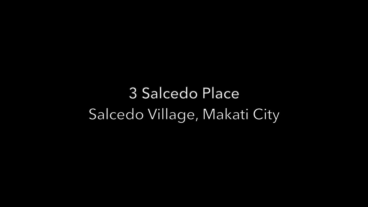 Condo For Sale or Lease: 3 Salcedo Place, Makati City