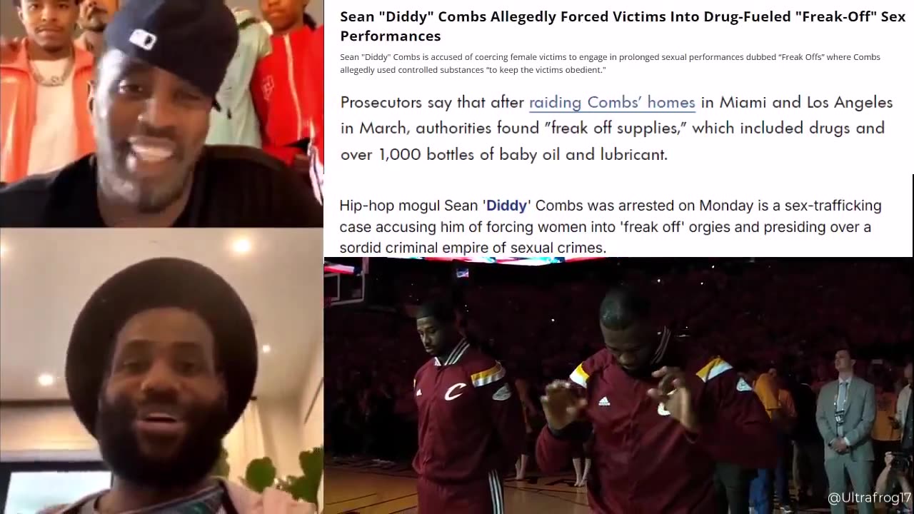 Lebron James told the world with glee there ain't no party like a Diddy party