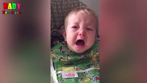 ❤❤Cutest Baby Crying Makes You Melt Baby Reaction 😂 #21❤