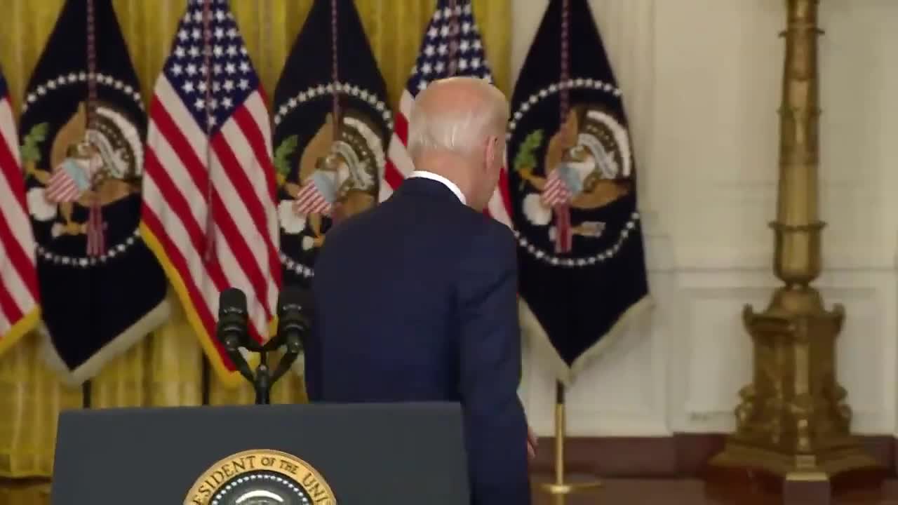 Biden WALKS AWAY From Softball Question About Nicki Minaj