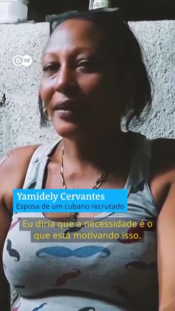 Cubanos recrutados para a guerra.