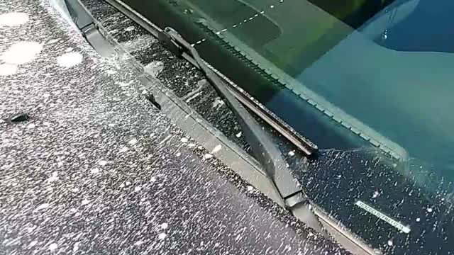 Paint-Like Substance Splashed on Car