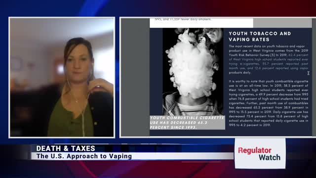 DEATH & TAXES | The U.S. Approach to Vaping | RegWatch (Live)