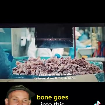 Bleached Chicken Meat