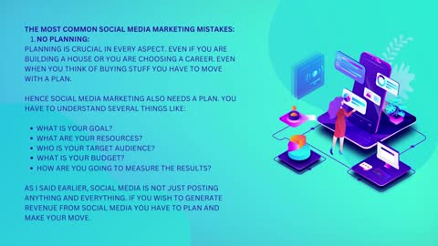 List of Common Social Media Marketing Mistakes