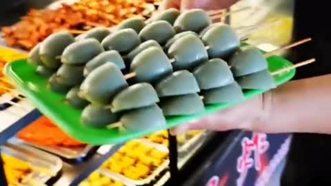 Asian street food 实蛋 Asian Street food