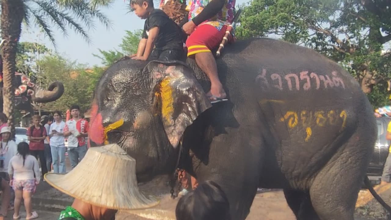 Songkran in Ayutthaya