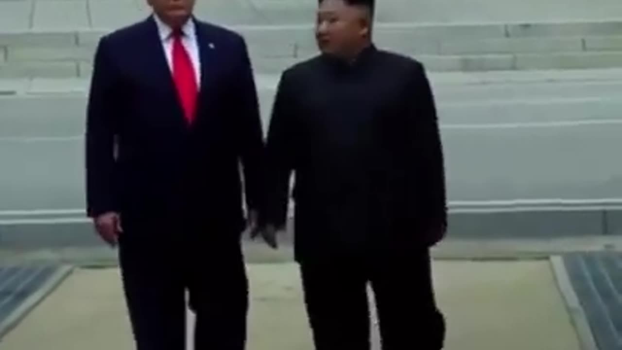 FLASHBACK to when Donald Trump walked into North Korea In Iconic Video From The Trump Presidency