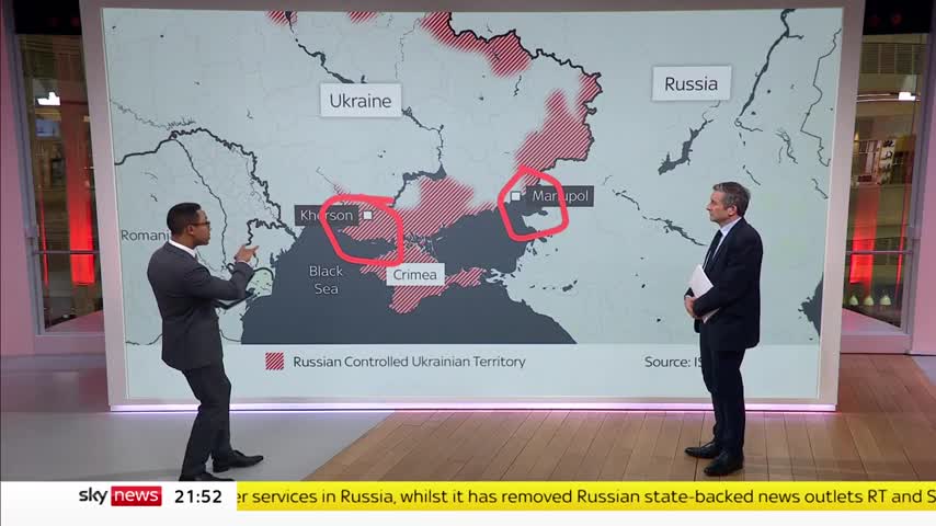 Ukraine And Russian : An analysis of Russian troops on the ground