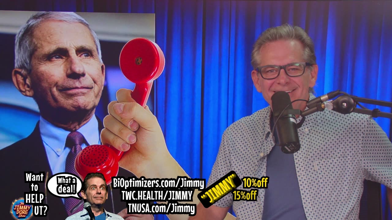 PooPaw Joe Biden and Dr Intel Death Anthony Fauci call in on 6/4/2024(Mike Macrae)▮Jimmy Dore