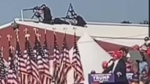 Secret Service Snipers Nuetralize the Shooter
