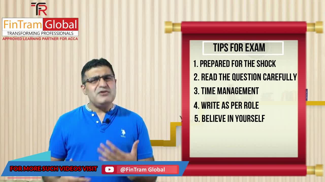 ACCA SBL EXAM- Last Day Quick Tips- June 2021 Exam