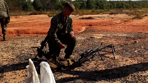 Marine Corps Machine Gun Range