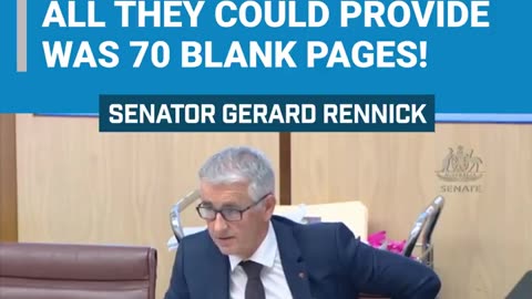 Senator Gerard Rennick (Twitter: @SenatorRennick)