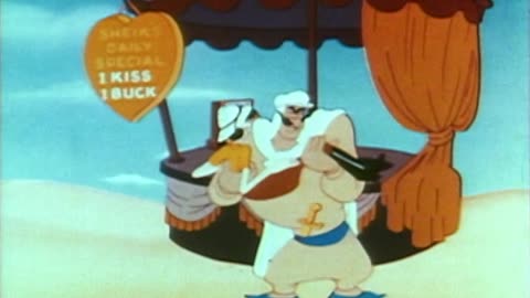 Popeye the Sailor - 1948x05 - A Wolf in Sheik's Clothing