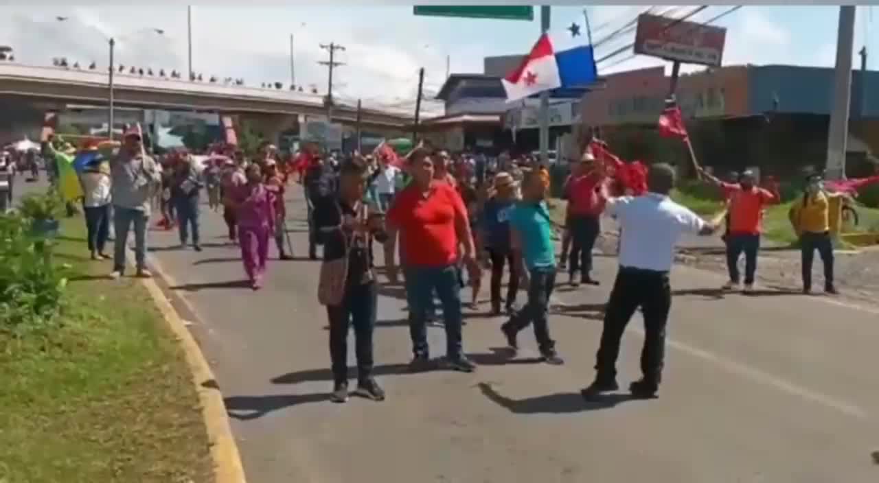 Tense situation in Panama for the 16th day of general strike against expensive life