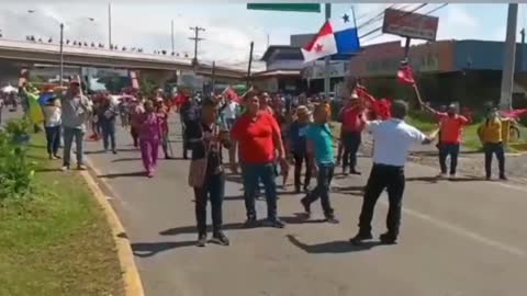 Tense situation in Panama for the 16th day of general strike against expensive life