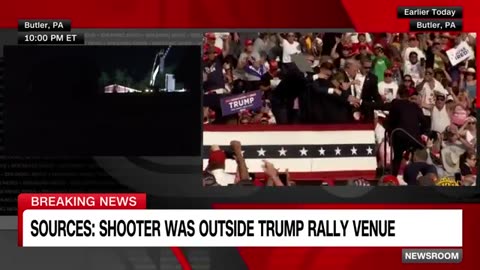 Video appears to show suspected Trump shooter on a roof | CNN