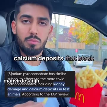 Dark truth about McDonald's food