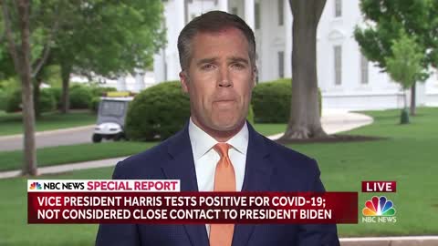 Vice President Harris Tests Positive For Covid