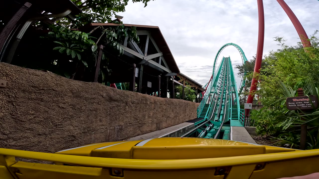 Kumba Busch Gardens Tampa Bay 4K POV