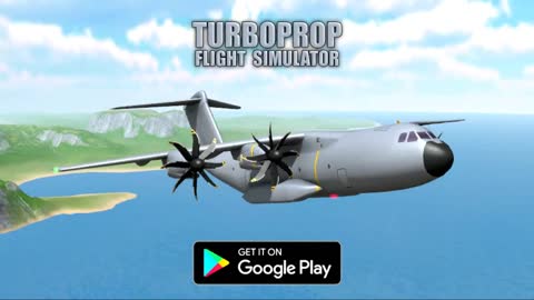 Turboprop Flight Simulator - Airbus A400M.Top games