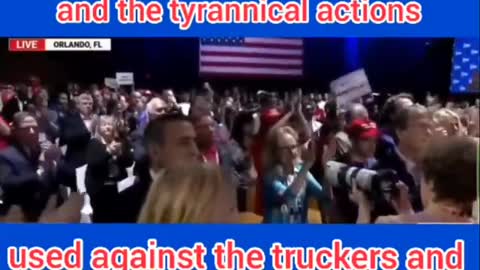 PRESIDENT TRUMP SHRED TRUDEAU AND TYRANNICAL ACTIONS.