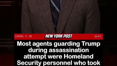 Most Agents Guarding Trump During Shooting Were Homeland Security Who Took 2-hour Webinar