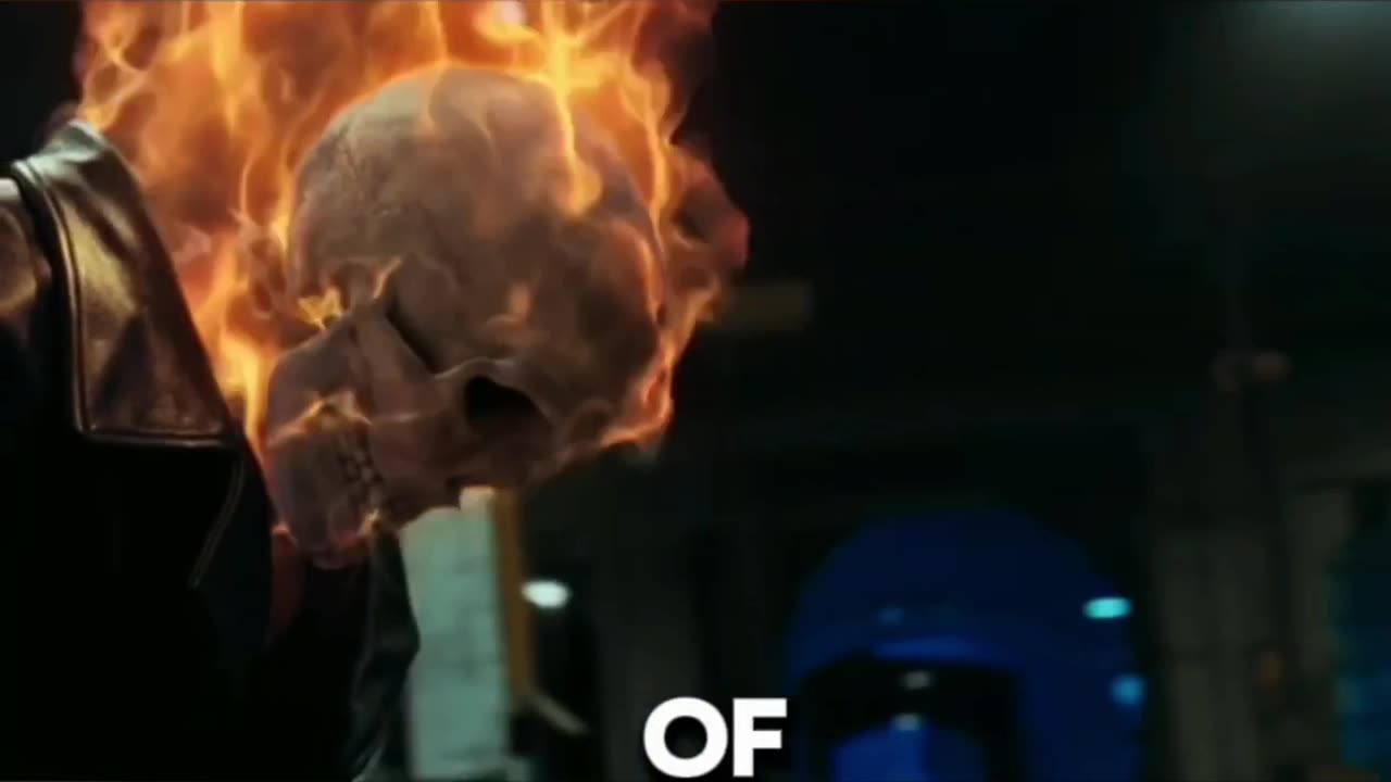 Ghost rider first transformation scene