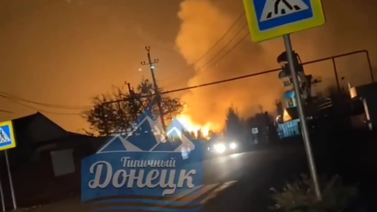 π₯πΊπ¦ Ukraine Russia War | UA POV: Donetsk City - Russian Ammo Depot Cooks Off and Detonates Aft | RCF