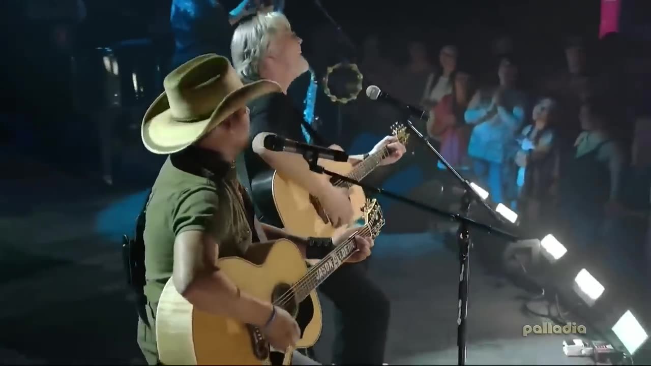 Bob Seger & Jason Aldean - Against The Wind (Live)