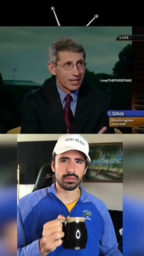 Younger Fauci says you don't need Vaccines due to Natural Immunity