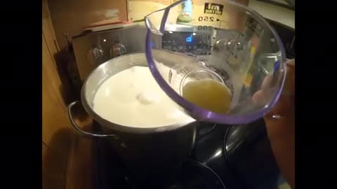 Making Raw Milk Homemade Cream Cheese