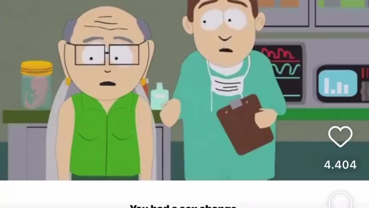 This SOUTH PARK episode aired in 2005. Transgender man wants an abortion.