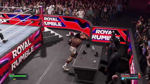 My Rise - Big Steel Tittle Match VS Cody Rhodes WWE 2K24