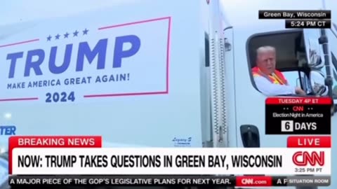 Trump Garbage truck 🤣 She has more honor than Kamala