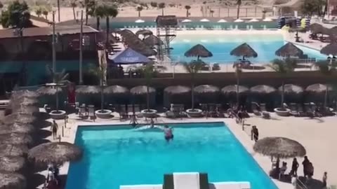 Funny Waterpark miss haps