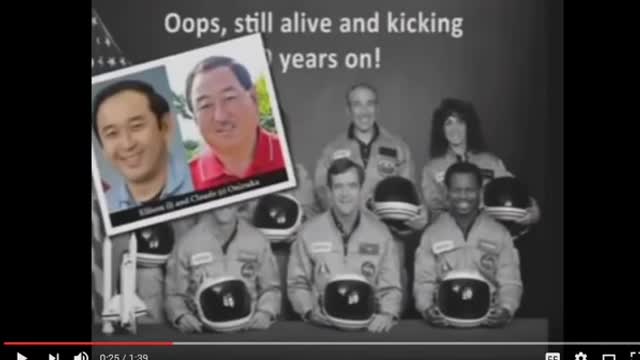 Challenger Explosion Faked The Death Of All 7 Astronauts