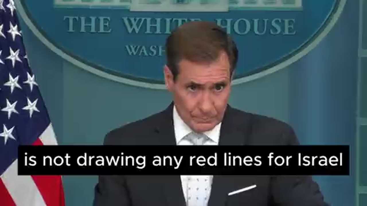 ►🇵🇸🚨‼ WH Spox John Kirby: "The US has no red lines" US plans $320M 'precision bomb'arms transfer