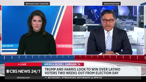 Behind Harris' "blue wall" strategy as poll numbers show close race with Trump