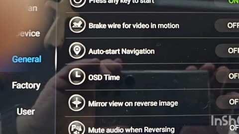Joying touchscreen menus