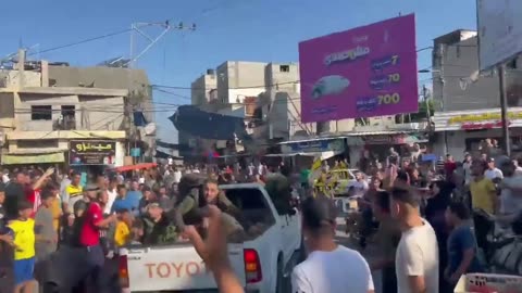 October 7 #001 Parading through Gaza