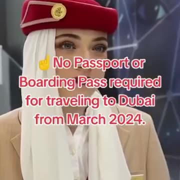 Din martie 2024 în Dubai nu mai e nevoie de bilet de îmbarcare sau pașaport ci folosești doar faţa