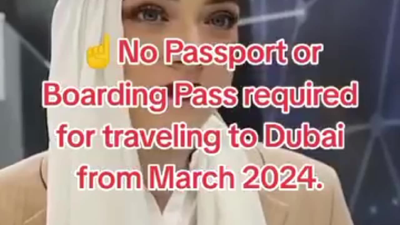 Din martie 2024 în Dubai nu mai e nevoie de bilet de îmbarcare sau pașaport ci folosești doar faţa