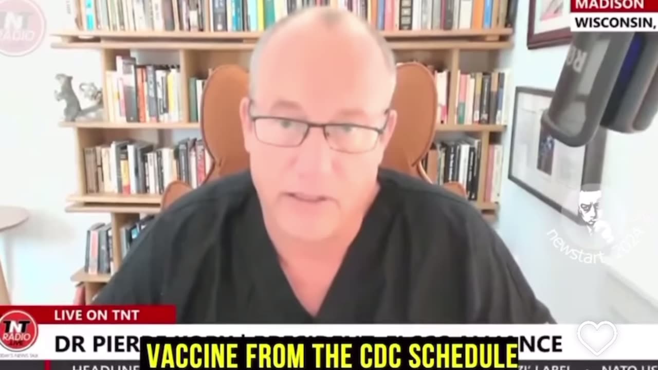 Dr Pierre Kory describes his journey to discover the dangers of the childhood vaccine schedule