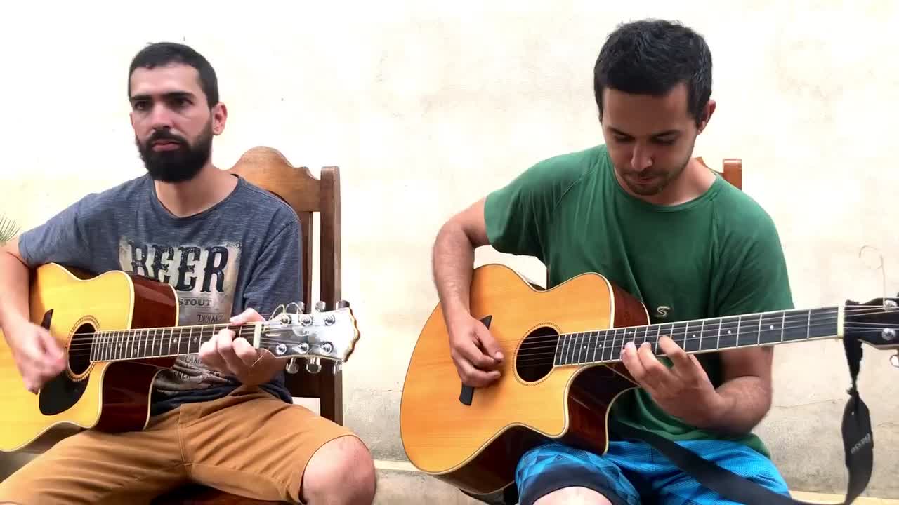 Solo Bachata Improvisação Acoustic Guitar